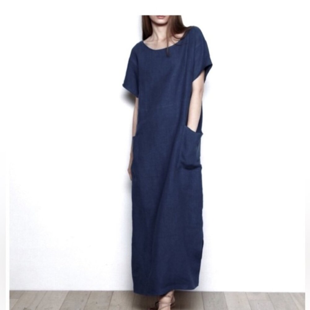 Christy Dawn Linen Dress